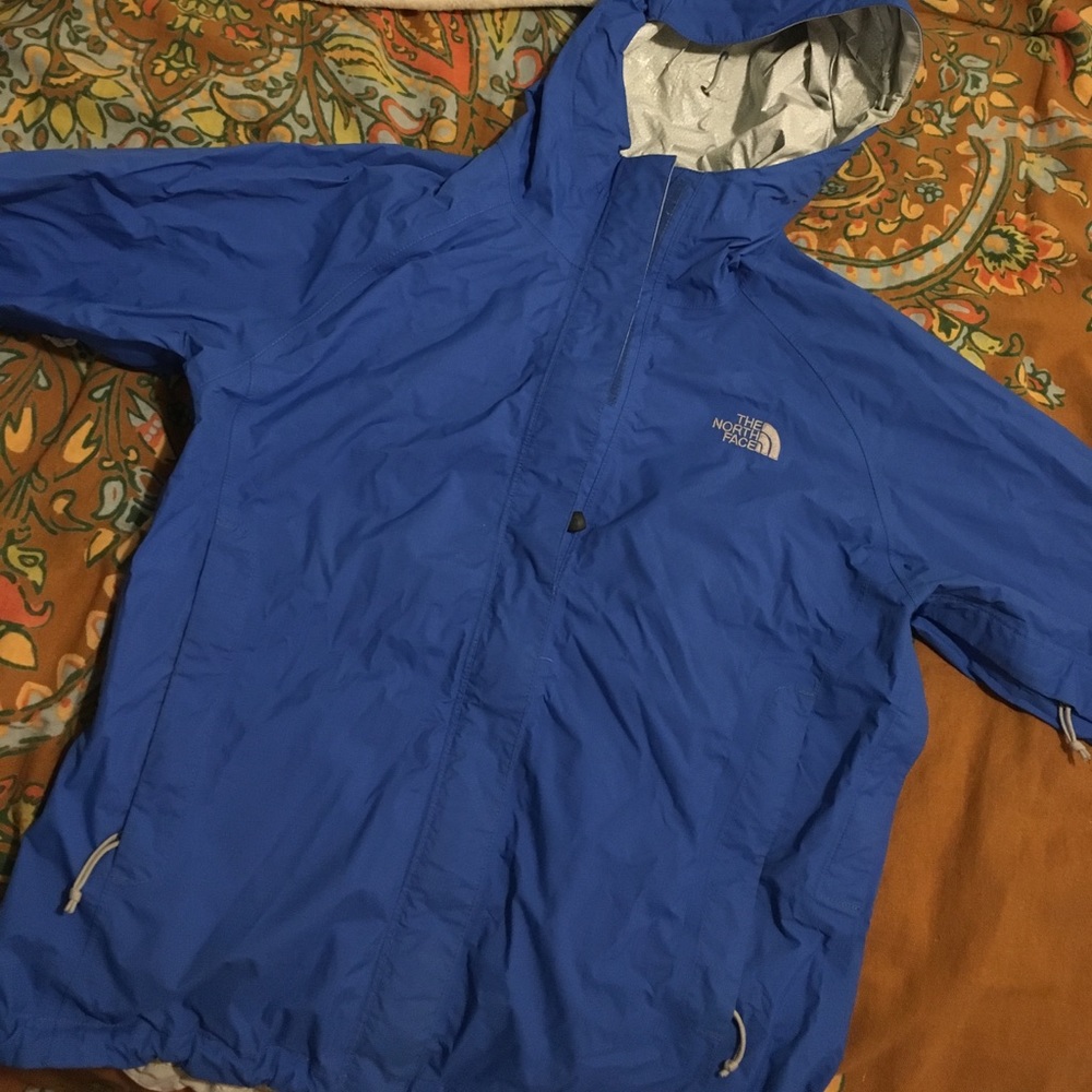 Blue Northface Hyvent