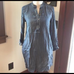 Kenneth Cole Denim Tencel dress. Size small.