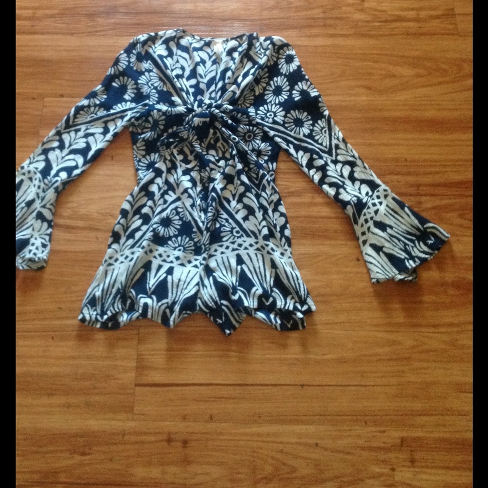 Long sleeve romper