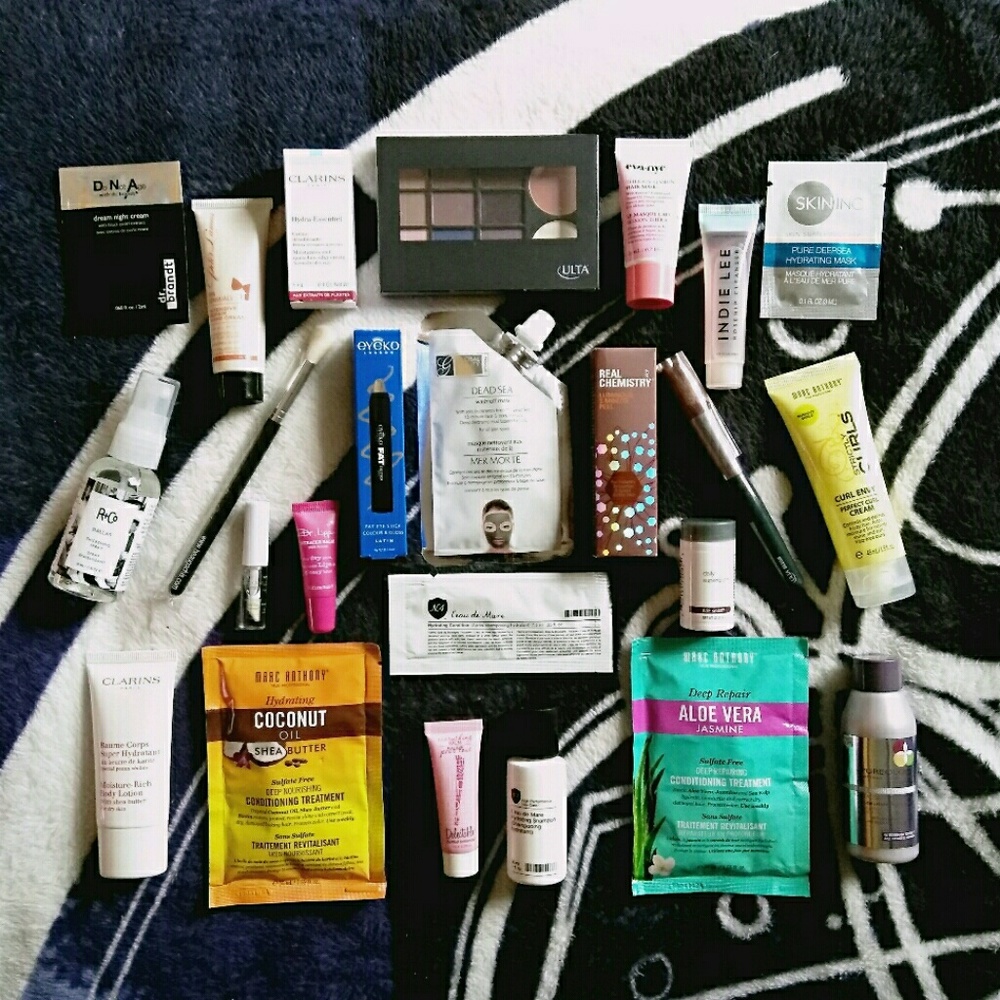 Ipsy/Birchbox Hair, Face & Body Care Sample Lot