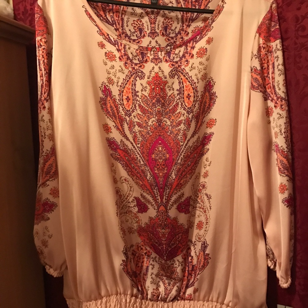 Silk dress blouse