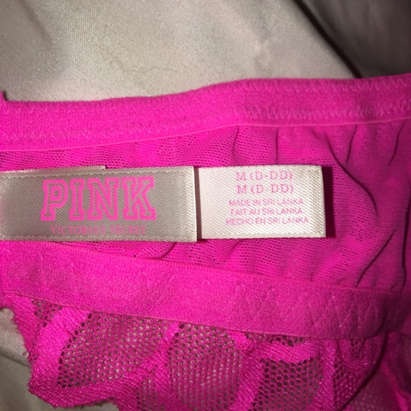 Padded PINK vs bralette - Picture 3 of 3