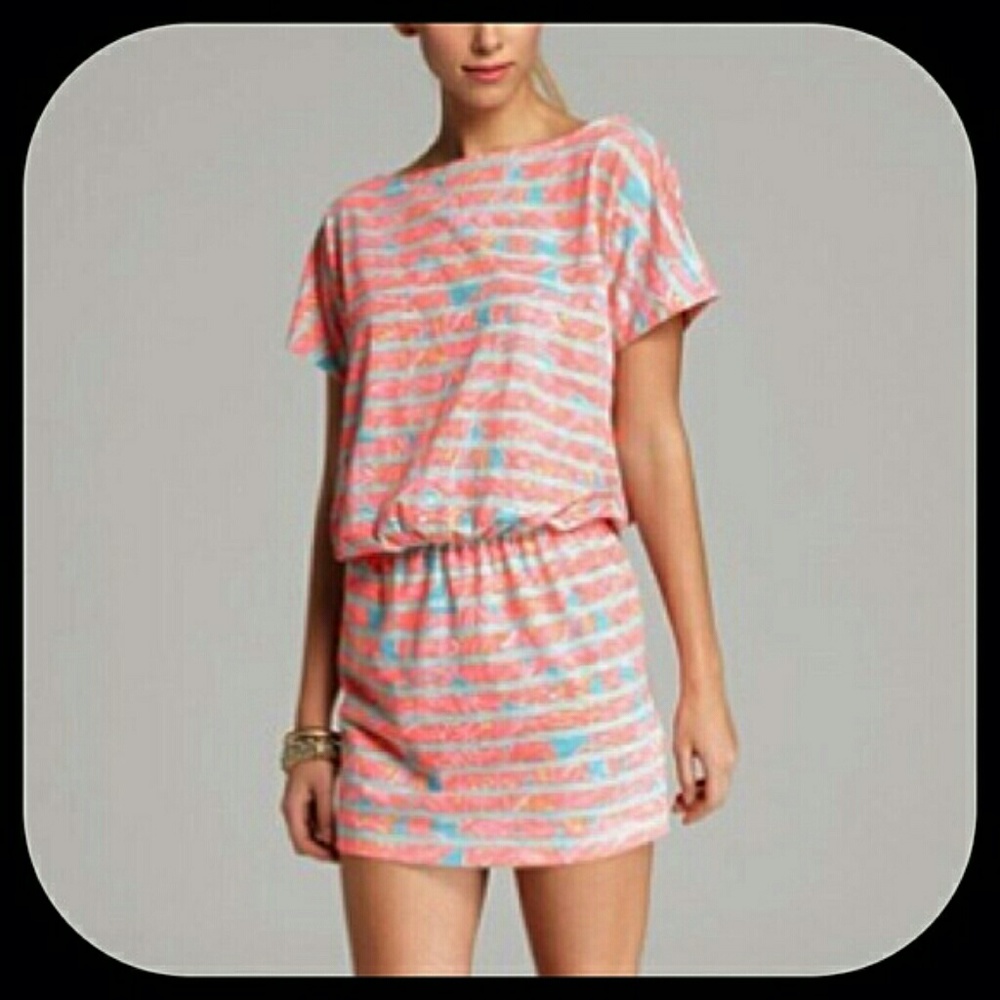 Lilly Puliztzer Make a Splash Carmine dress