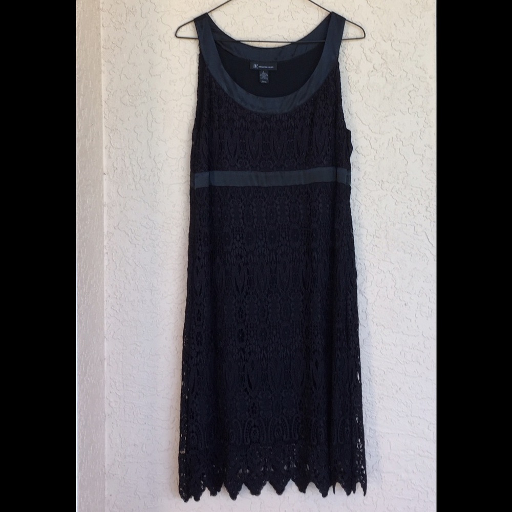 Black lace INC cocktail dress