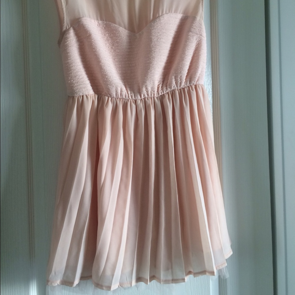 Fun and flirty pink dress