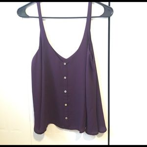 Purple tank top
