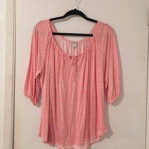 Final price! Old Navy peasant top