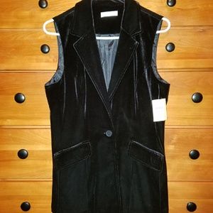 COLD WATER CREEK Velvet Vest