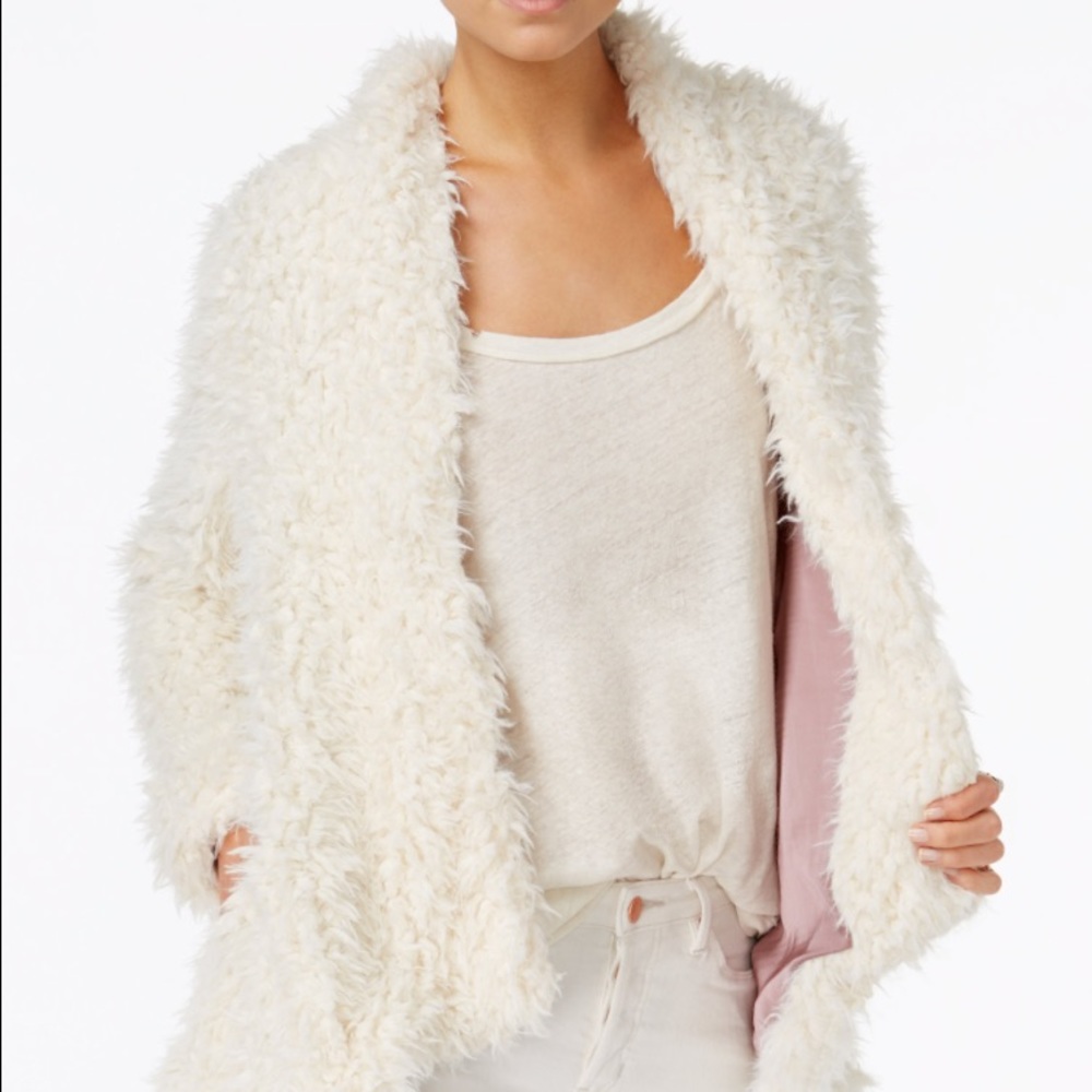 Free People Fluffy Coat