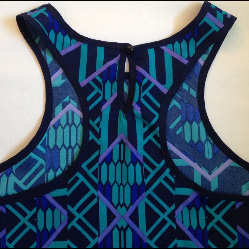 Geometric Racerback Tank - Picture 3 of 3