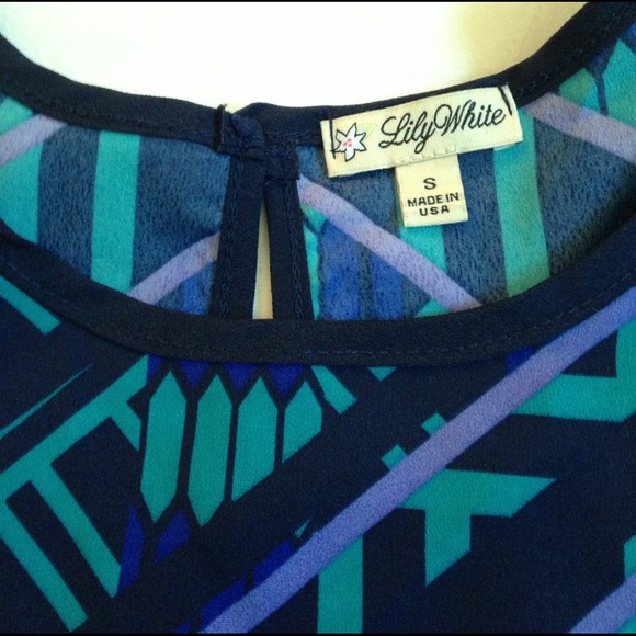 Geometric Racerback Tank - Picture 2 of 3