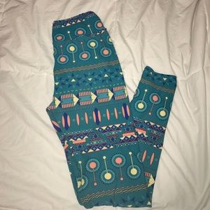 LuLaRoe Printed Leggings