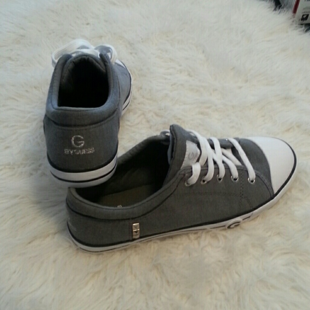 NWOT, G by GUESS, gray sneakers