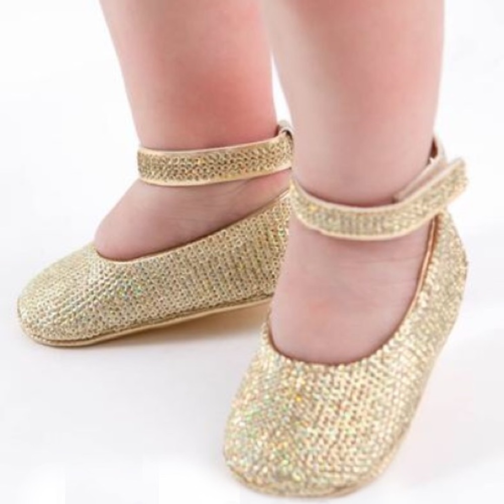 🌟Gold Sequin Shoes🌟 NWOT