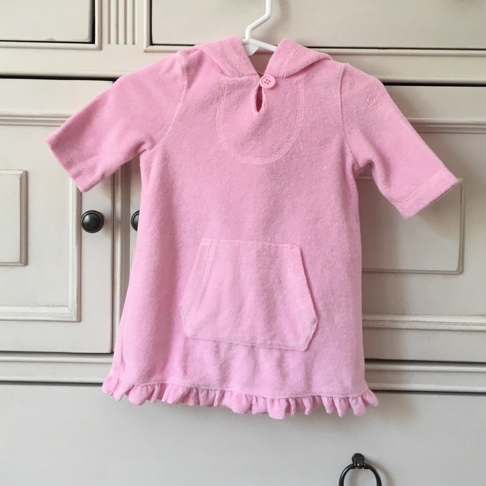 SOLD Hooded Bathing Suit Cover Up