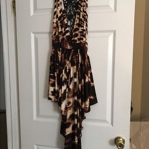 Leopard print dress