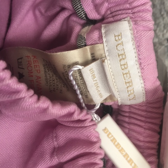 Authentic Burberry 18m Pants light purple