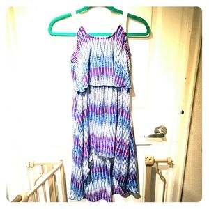 High / Low Dress Multicolored