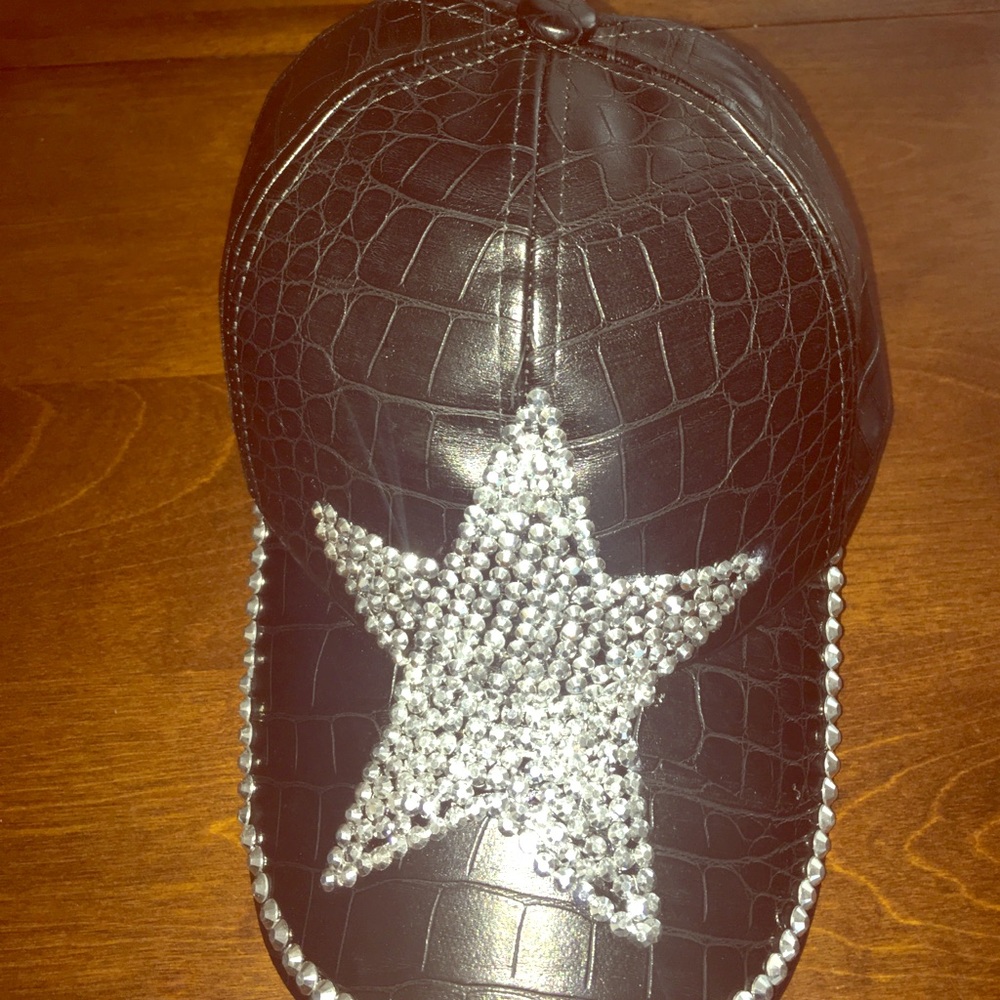 Leather hat