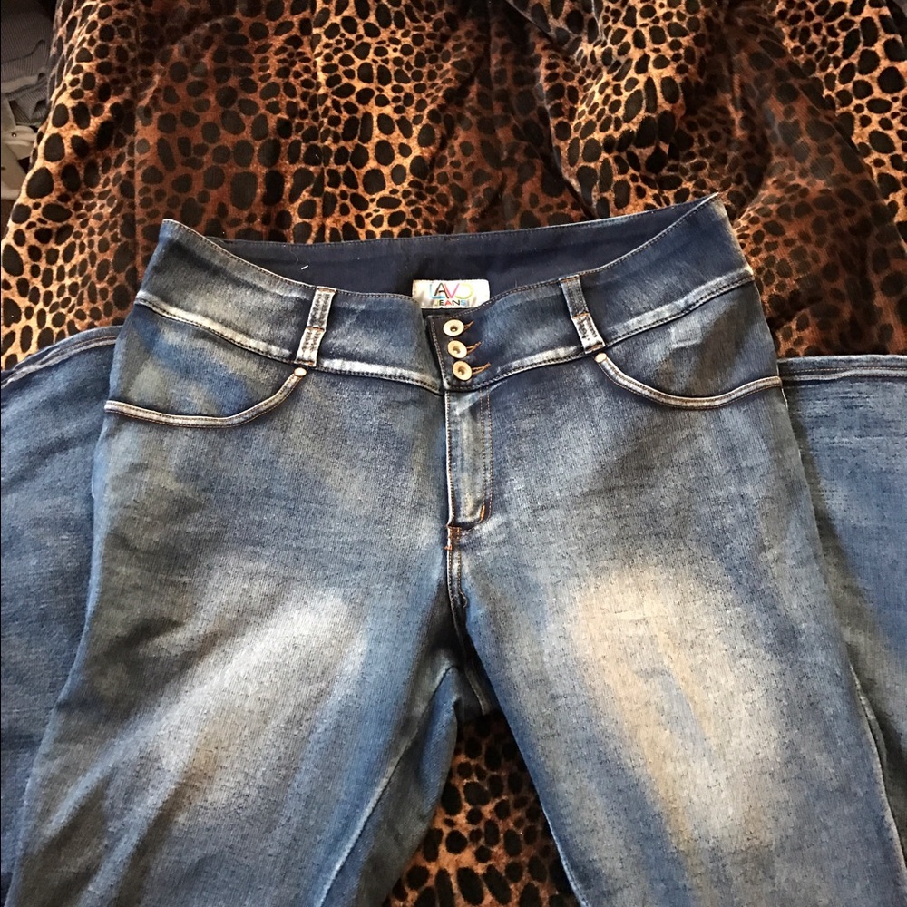 Jean leggings