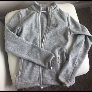 Jack Wolfskin grey fleece *excellent condition*