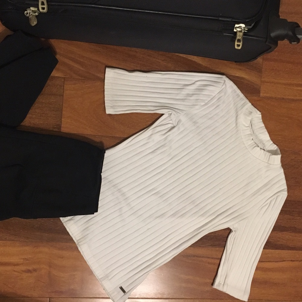 Hollister Ribbed Top