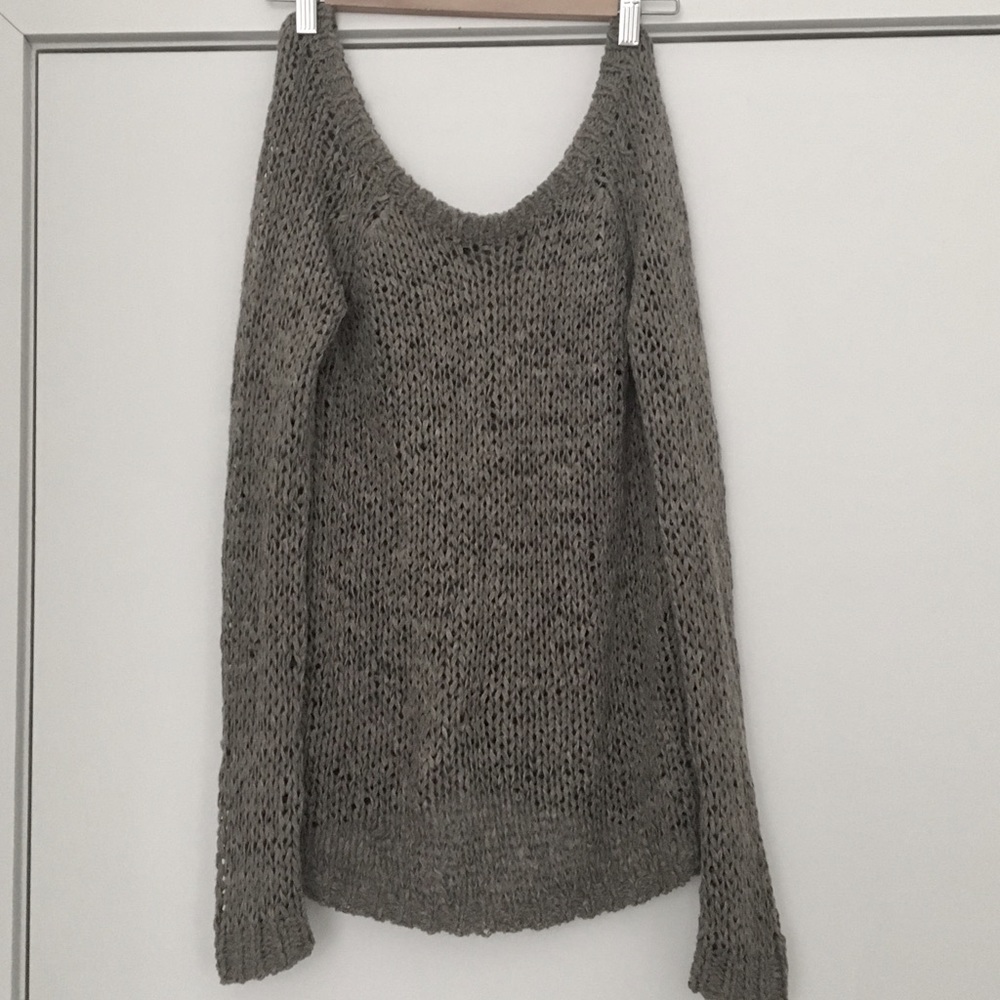 Club Monaco Off Shoulder Sweater