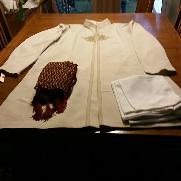 Men's Indian party suit sz 48  & 50 - Picture 4 of 6