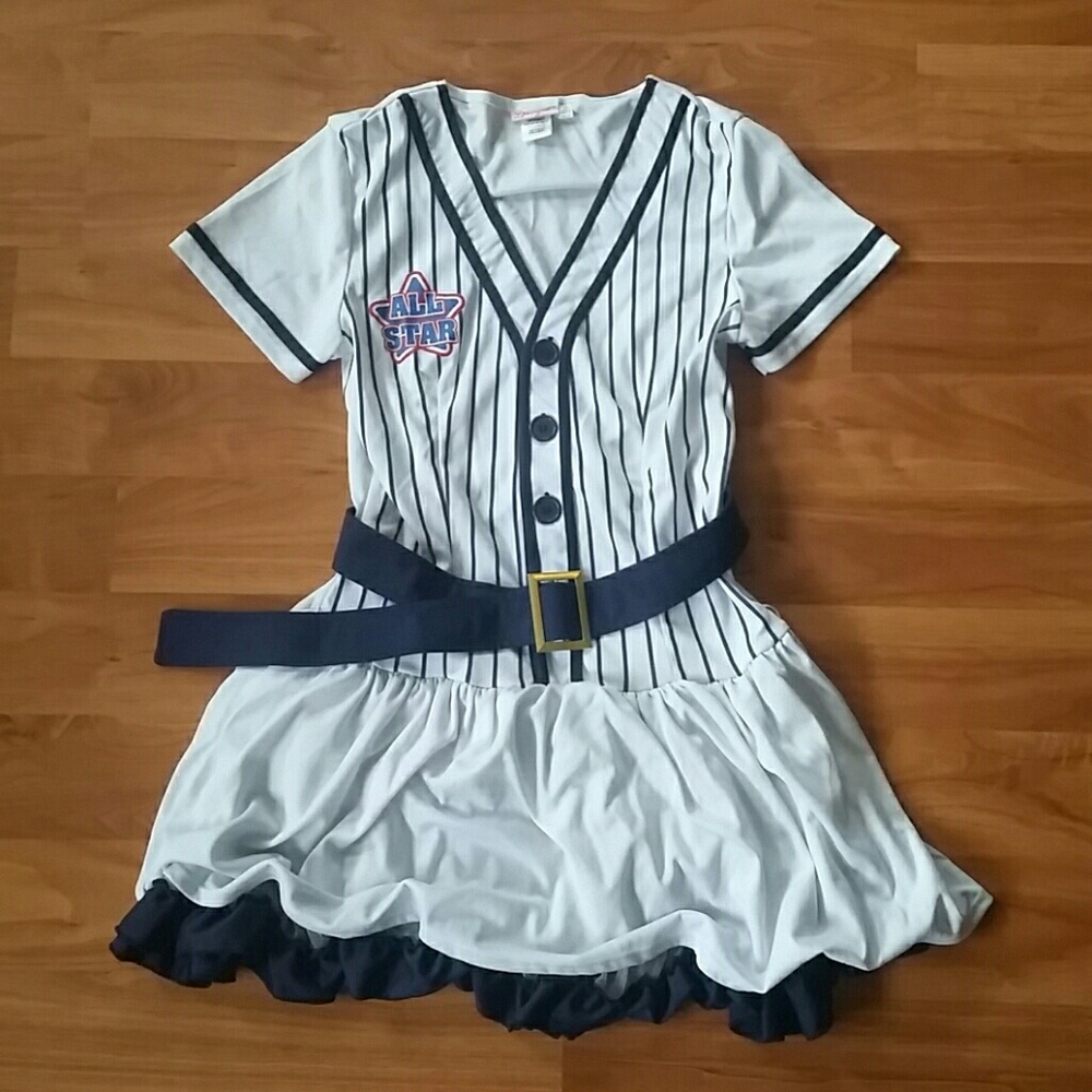 Women's baseball costume
