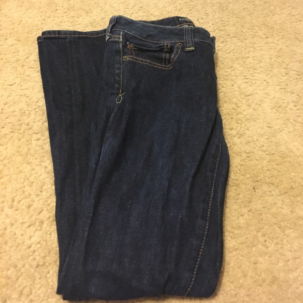 Lucky Brand dark wash skinny jeans