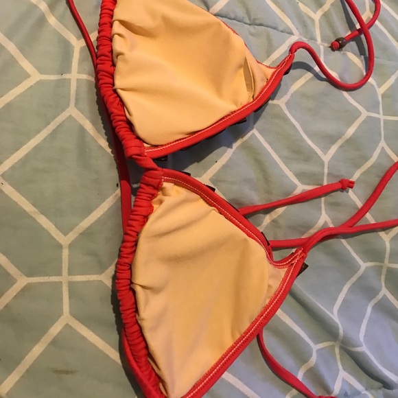 Red/pink bikini set - Picture 4 of 5