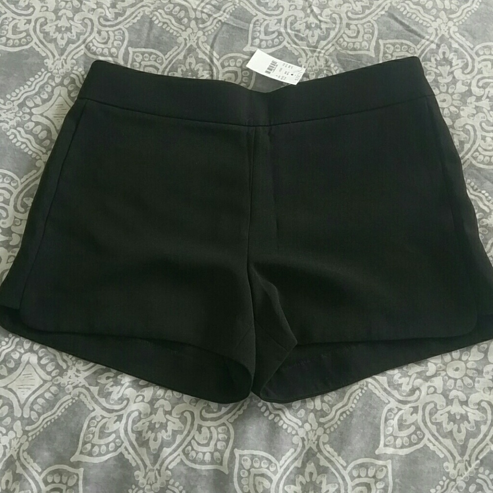 Black JCrew Factory shorts, sz 6