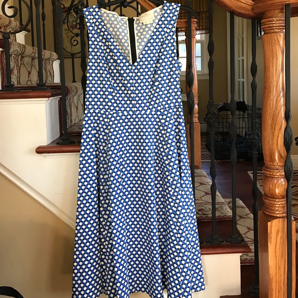 Kate Spade polka dot dress 6