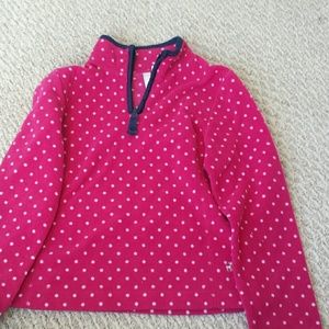 Pink pull over hoodie