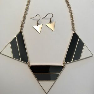 NEW! Triangle Statement Necklace