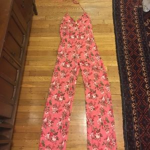 Leith Wide Leg, Halter Neck Pantsuit