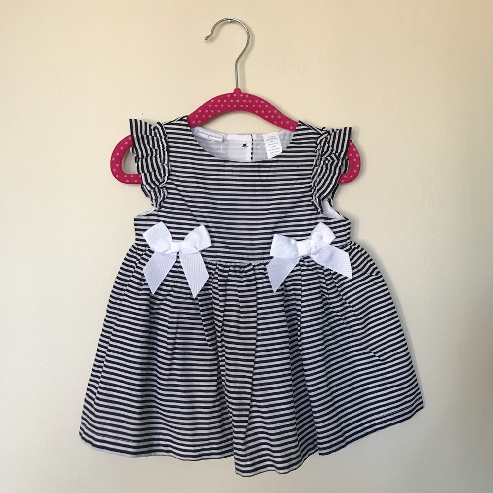 Striped toddler dress