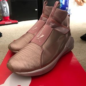 Rihanna Puma Pink Metallic