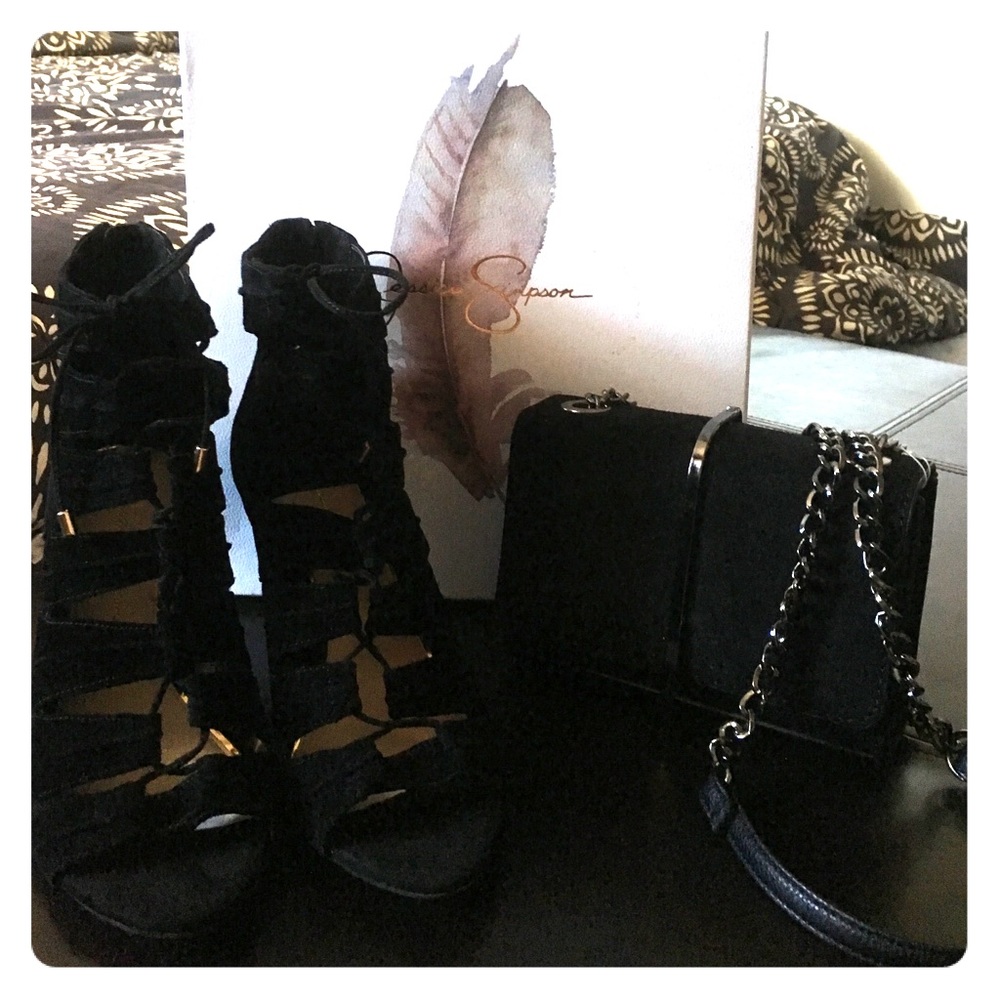 🚨Jessica Simpson lace up heels✨🚨