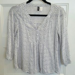 H&M 3/4 sleeve flowy top