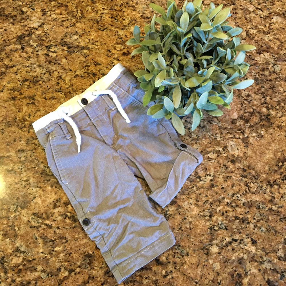 Boys Janie and Jack convertible pants. 3-6months