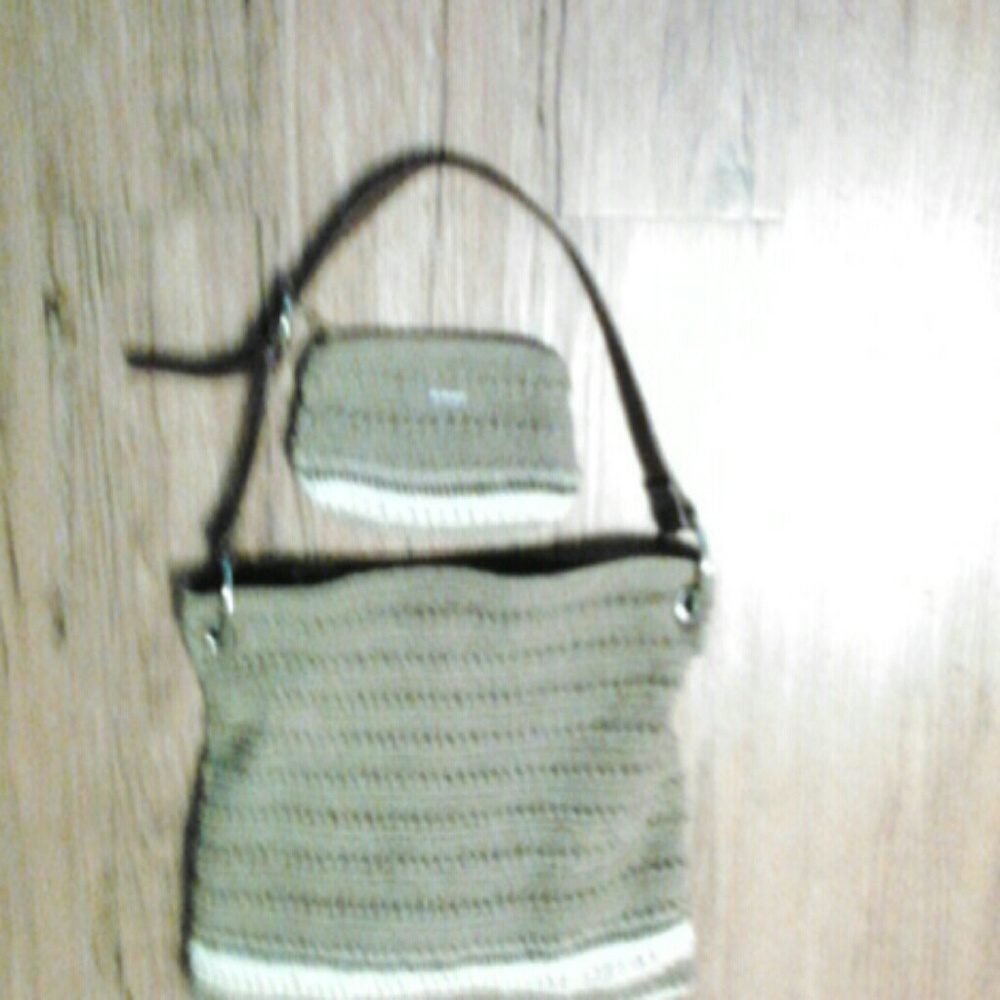Bag with matching cosmetic bag or wallet