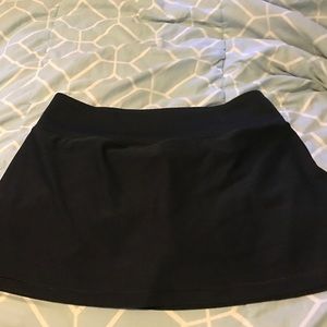 Swimming skirt with built in shorts