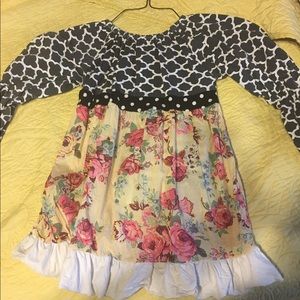 Boutique outfit girls size 8