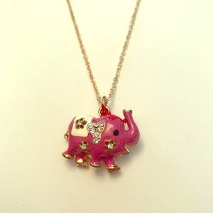 NEW! Cute Elephant Pendant Necklace
