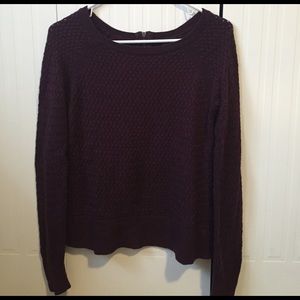 Burgundy, size small, sweater