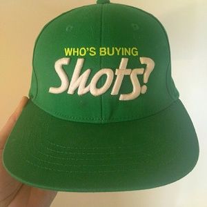Who's Buying Shots? American Eagle Hat $10