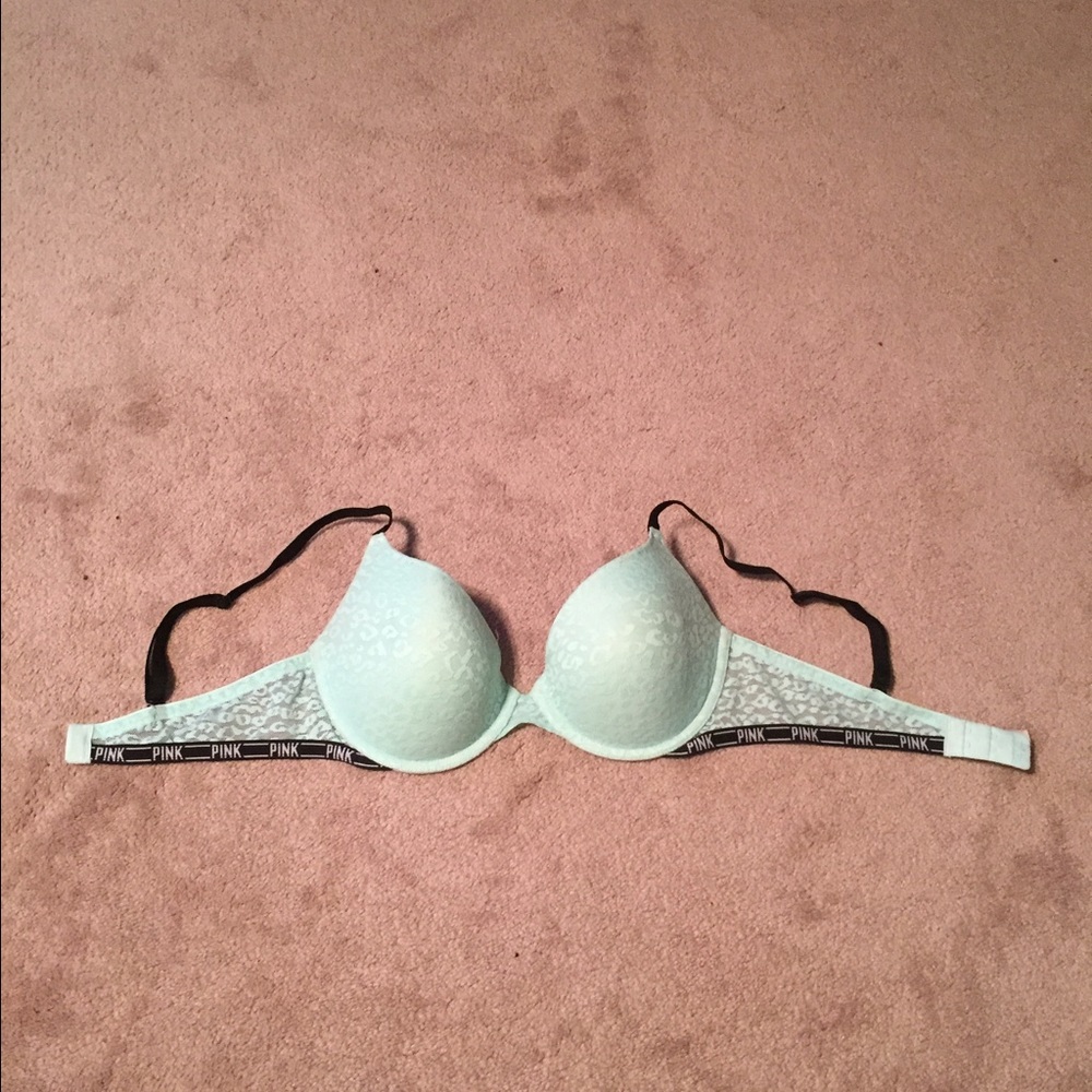 PINK Lace Bra - 34D