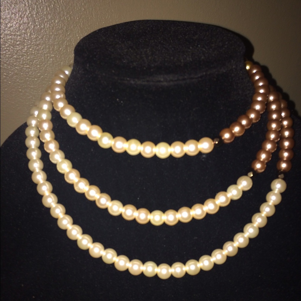 Blush and Gold Collar