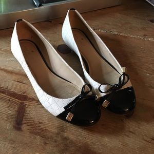 Kate Spade cap toe flats